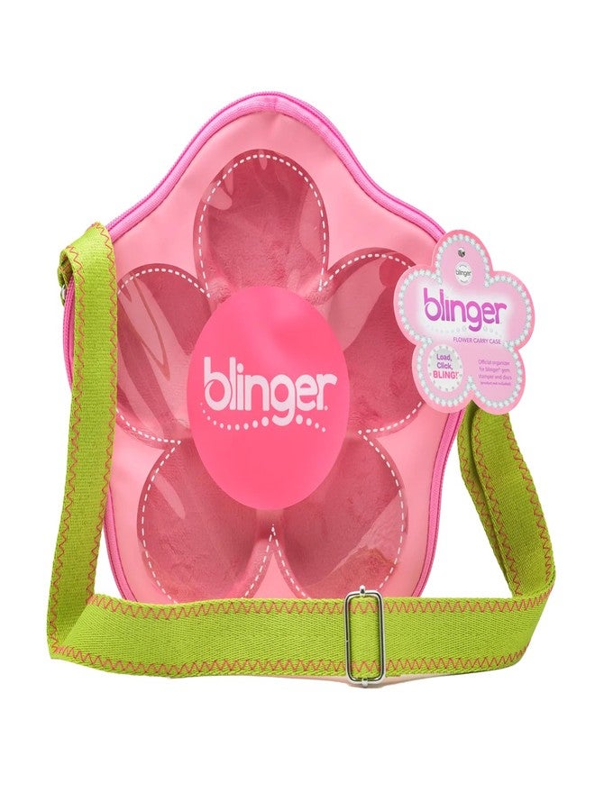 blinger® Flower Carry Case | Perfect Organizer for your Gem Stamper & your Discs (sold separately) | Holds up to 225 gems! | Gem Stamper & Discs Not Included - Image 1